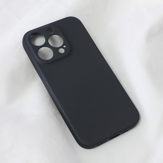 Torbica Teracell Soft Velvet za iPhone 14 Pro 6.1 crna