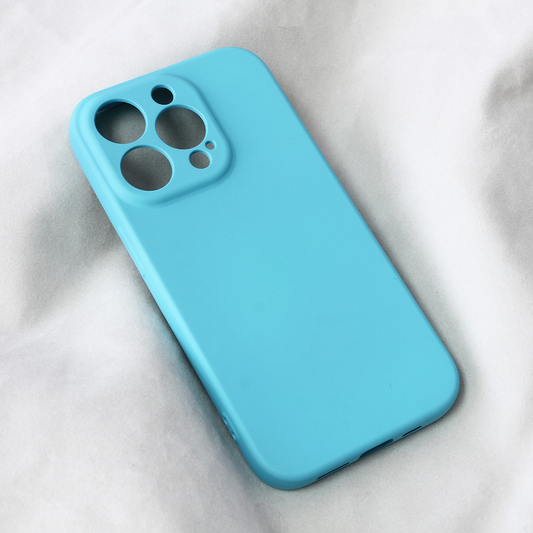 Torbica Teracell Soft Velvet za iPhone 14 Pro 6.1 mint
