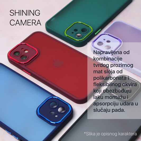 Torbica Shining Camera za Samsung S911B Galaxy S23 5G tamno zelena