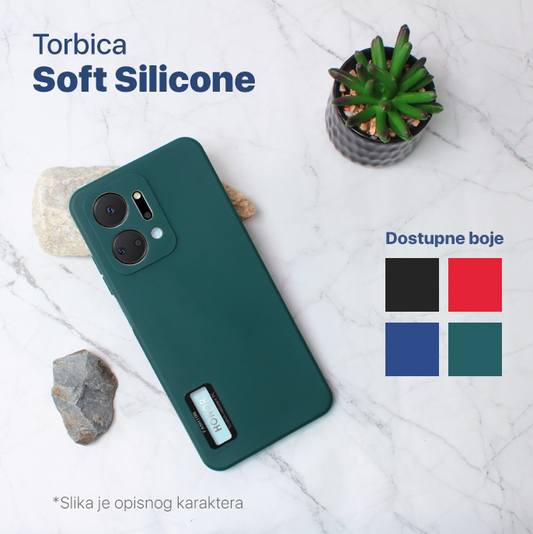 Torbica Soft Silicone za Samsung A346B Galaxy A34 5G crna