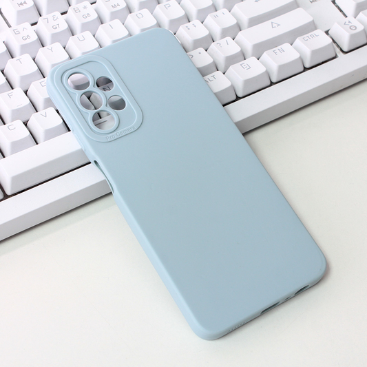 Torbica Silikon Pro Camera za Samsung A135F Galaxy A13 4G svetlo plava