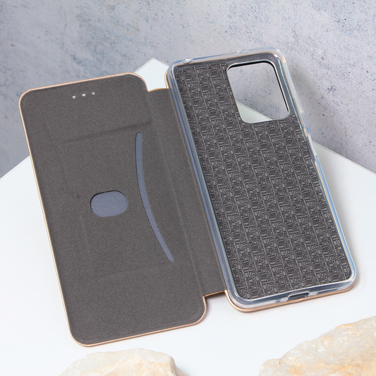 Torbica Teracell Flip Cover za Xiaomi Redmi Note 12 5G (EU) zlatna