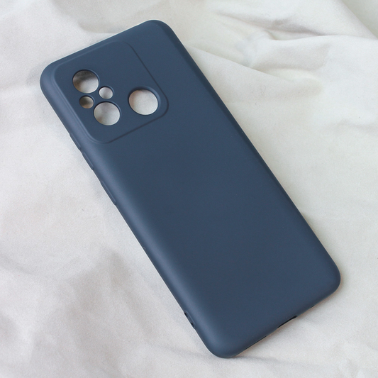 Torbica Teracell Soft Velvet za Xiaomi Redmi 12C tamno plava