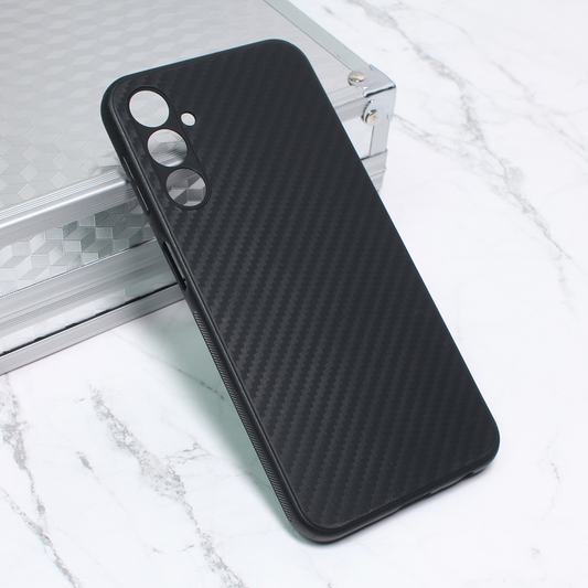 Torbica Carbon fiber za Samsung A245F Galaxy A24 4G crna