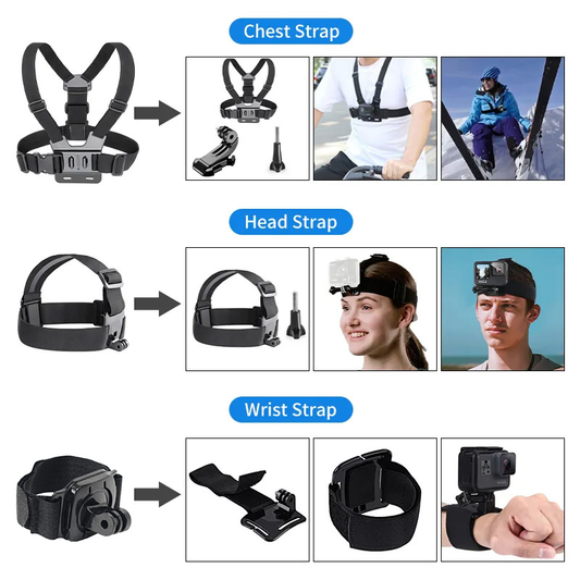 Kit za akcione kamere 14 u 1