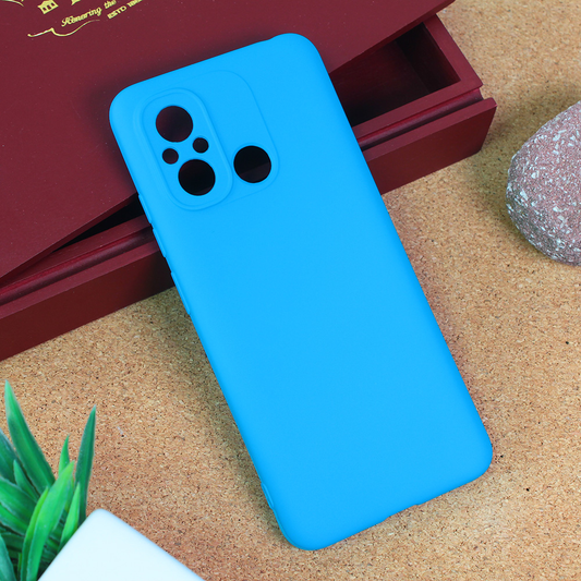 Torbica Teracell Giulietta za Xiaomi Redmi 12C mat svetlo plava