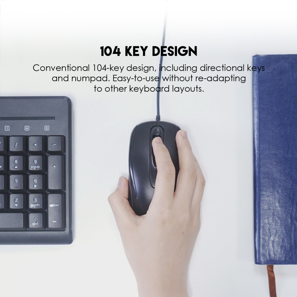 Combo mis i tastatura Fantech GO KM-103 crni