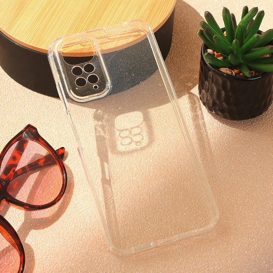 Torbica Sparkle Dust za Xiaomi Redmi Note 11/Note 11S transparent