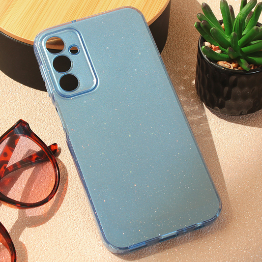 Torbica Sparkle Dust za Samsung A245F Galaxy A24 4G/5G plava