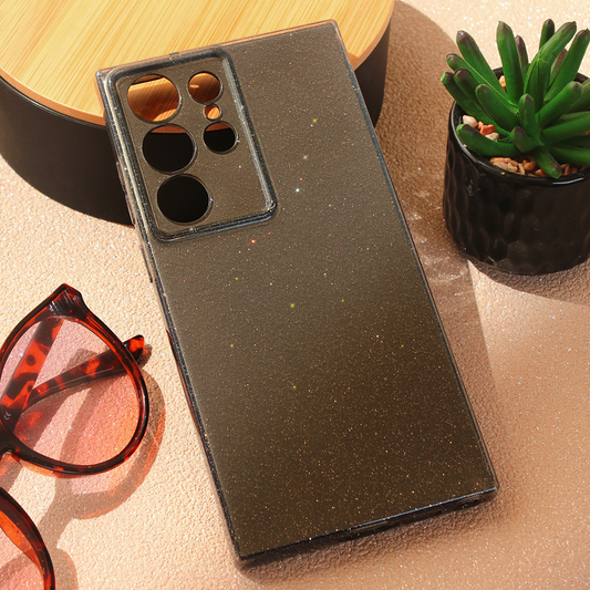 Torbica Sparkle Dust za Samsung S918B Galaxy S23 Ultra crna