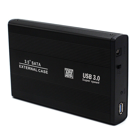 Eksterno kuciste za HDD 3.5" USB 3.0 crno