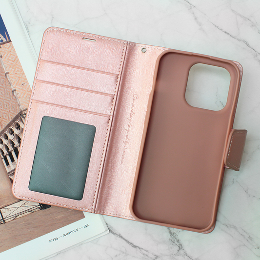 Torbica Hanman Canvas ORG za iPhone 15 Pro 6.1 roze