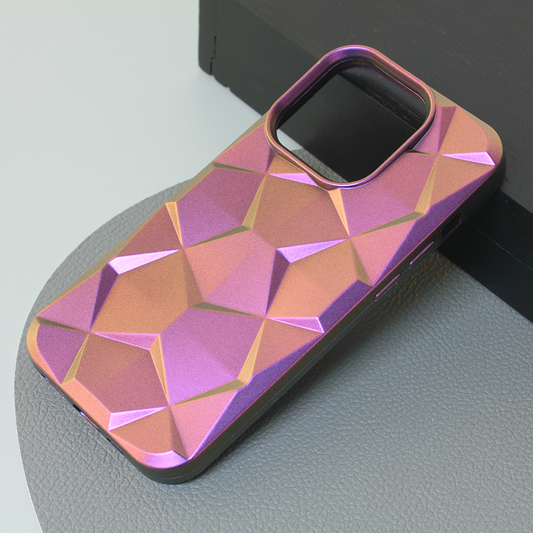 Torbica Shiny Diamond za iPhone 14 Pro 6.1 ljubicasta