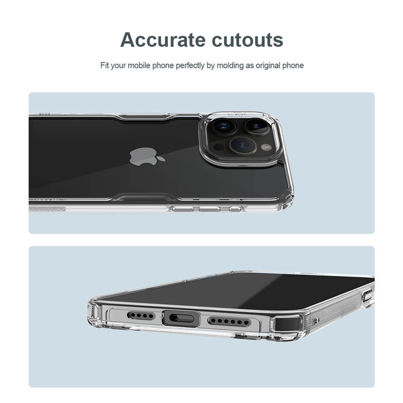 Torbica Nillkin Nature Pro za iPhone 15 Pro Max 6.7 transparent
