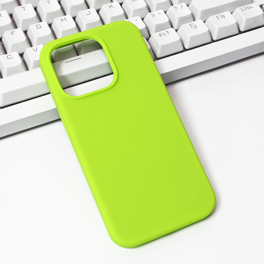 Torbica Summer color za iPhone 15 Pro 6.1 neon zuta