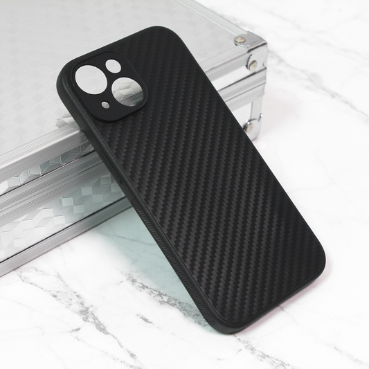 Torbica Carbon fiber za iPhone 15 6.1 crna
