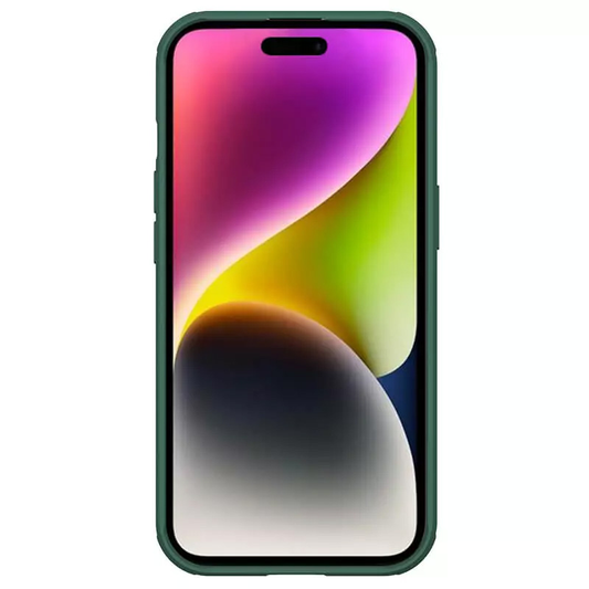 Torbica Nillkin CamShield Pro za iPhone 15 Plus 6.7 zelena