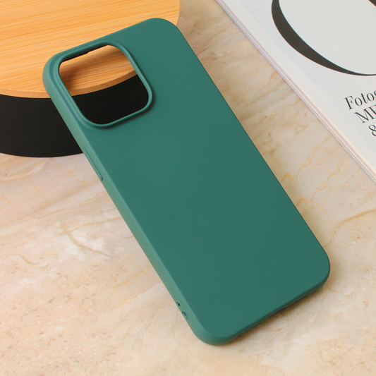Torbica Teracell Giulietta za iPhone 15 Pro 6.1 mat zelena