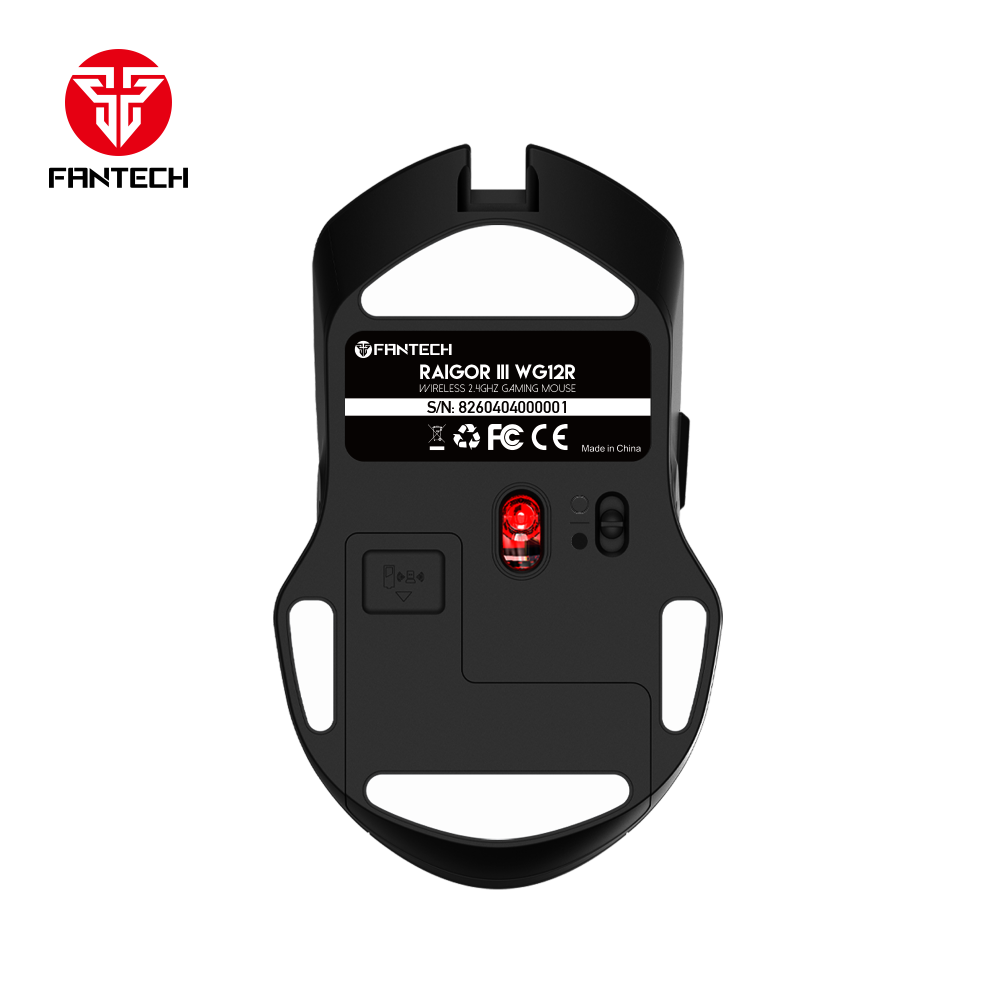 Mis Wireless Fantech WG12R raigor III crni