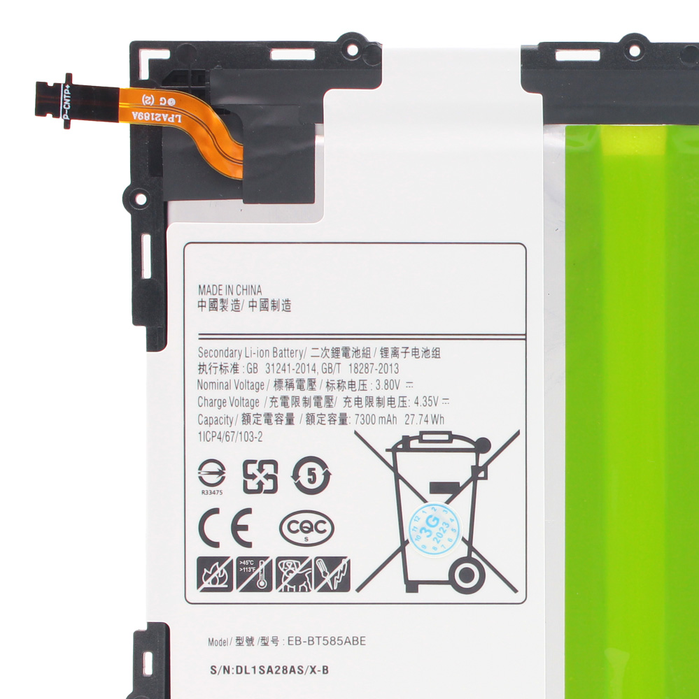 Baterija standard za Samsung T580