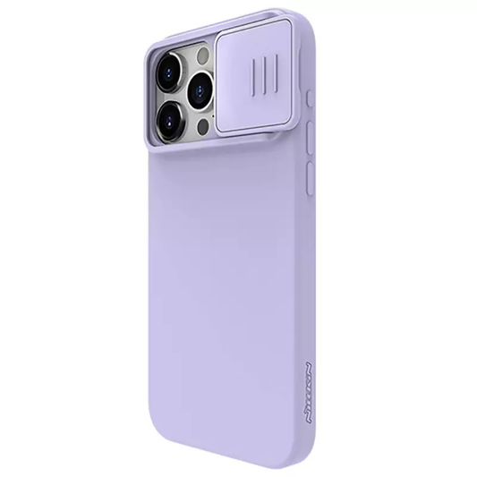 Torbica Nillkin CamShield Silky za iPhone 15 Pro Max 6.7 ljubicasta