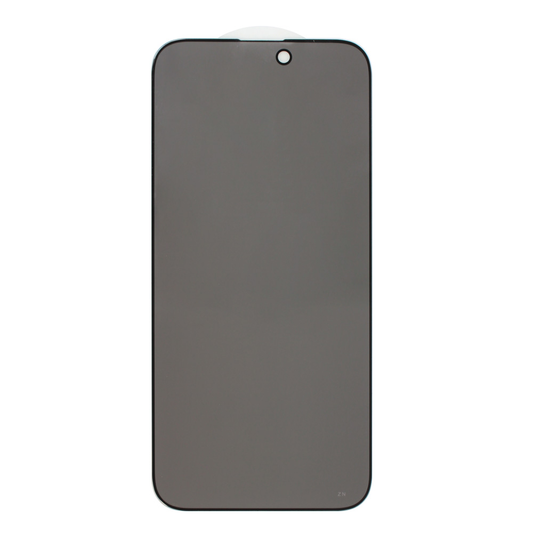 Zastitno staklo Tempered Glass Privacy 2.5D full glue za iPhone 15 Plus 6.7 crni