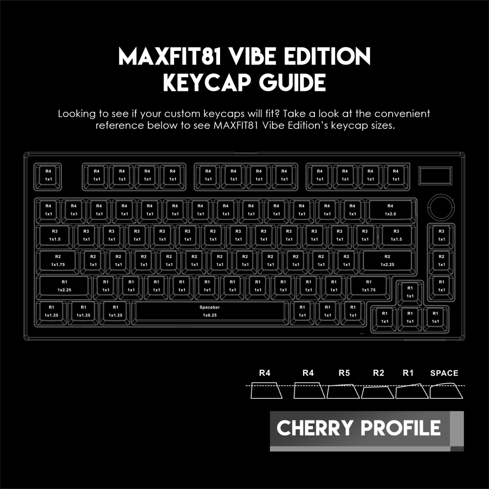 Tastatura Mehanicka Gaming Fantech MK910 RGB Vibe Maxfit 81 Royal Prince Wireless (Yellow switch)