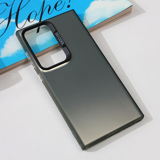 Torbica Clear za Samsung S911B Galaxy S23 crna