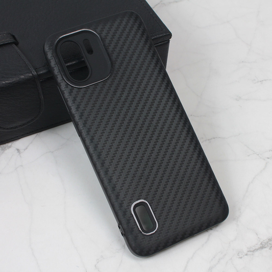 Torbica Carbon Stripe za Xiaomi Redmi A1 crna