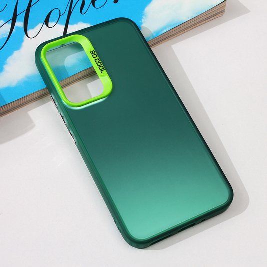 Torbica Clear za Samsung A546B Galaxy A54 5G zelena