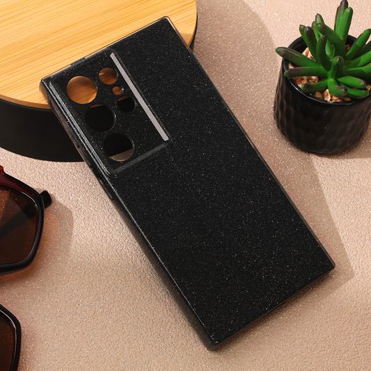 Torbica Sparkle Dust za Samsung S928B Galaxy S24 Ultra crna