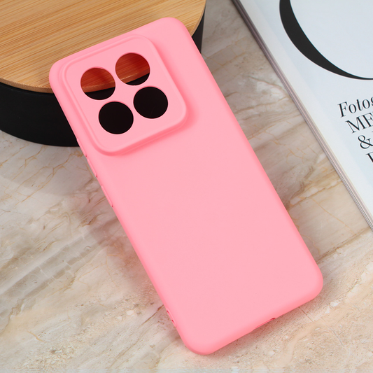 Torbica Teracell Giulietta za Xiaomi 14 Pro mat roze