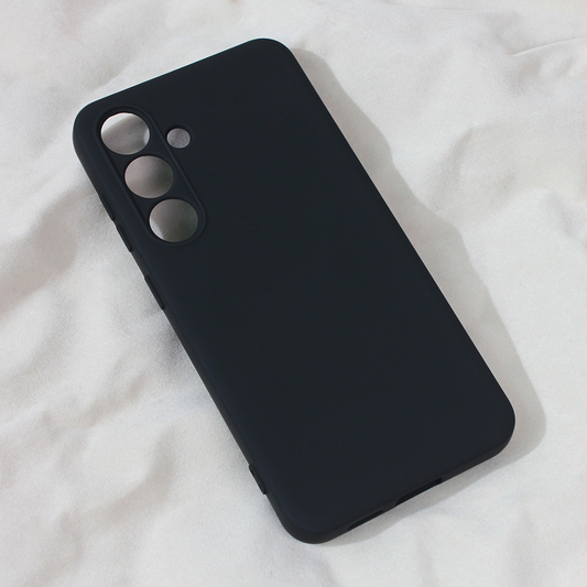 Torbica Teracell Soft Velvet za Samsung S921B Galaxy S24 crna