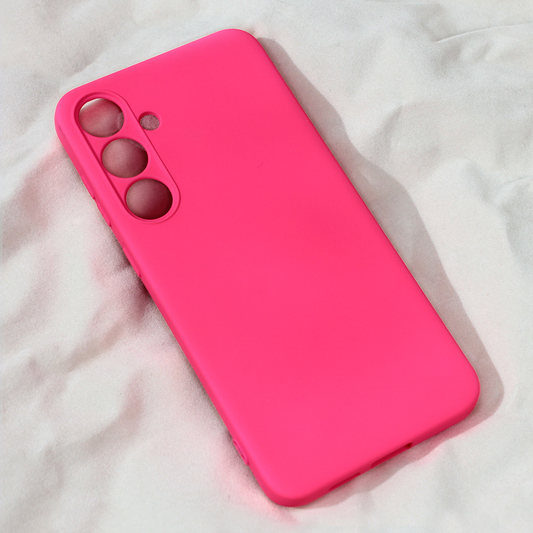 Torbica Teracell Soft Velvet za Samsung S926B Galaxy S24 Plus pink