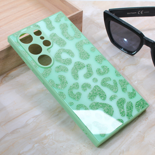 Torbica Shiny glass za Samsung S928B Galaxy S24 Ultra svetlo zelena