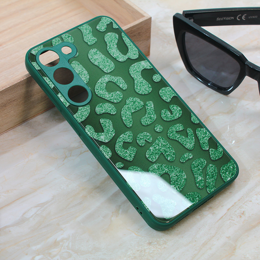 Torbica Shiny glass za Samsung S911B Galaxy S23 zelena