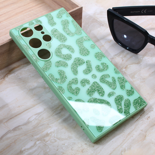 Torbica Shiny glass za Samsung S918B Galaxy S23 Ultra svetlo zelena