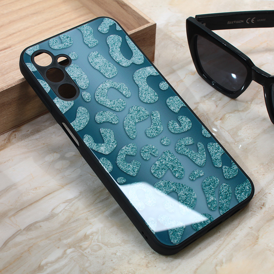 Torbica Shiny glass za Samsung A245F Galaxy A24 4G plava