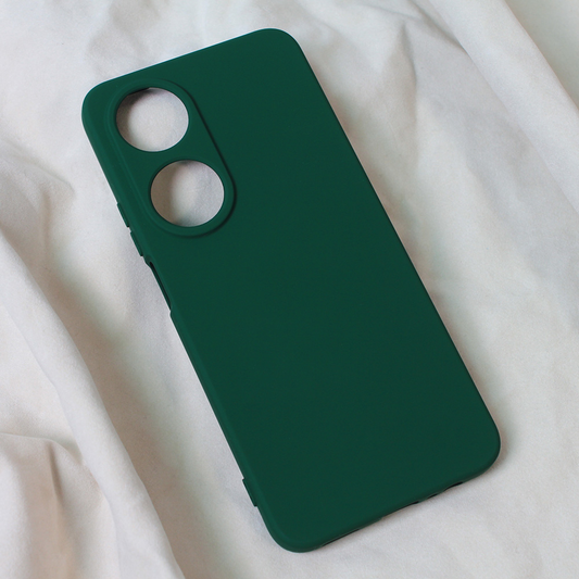 Torbica Teracell Soft Velvet za Honor X7b tamno zelena