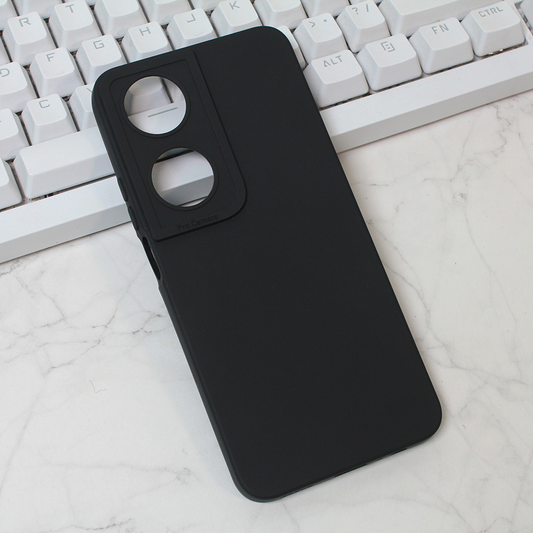 Torbica Silikon Pro Camera za Honor X7b crna
