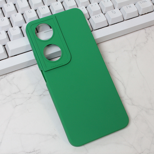 Torbica Silikon Pro Camera za Honor X7b zelena