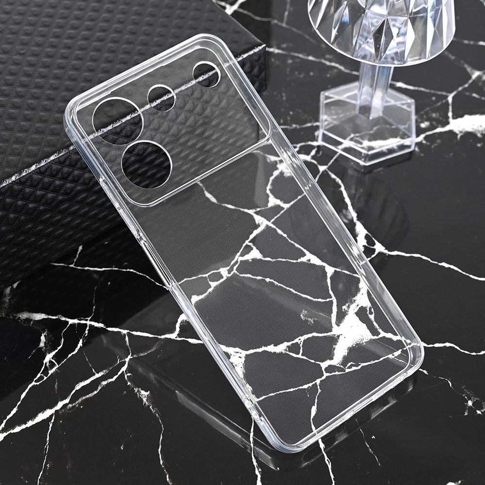 Torbica silikonska Ultra Thin za ZTE Blade A54 transparent