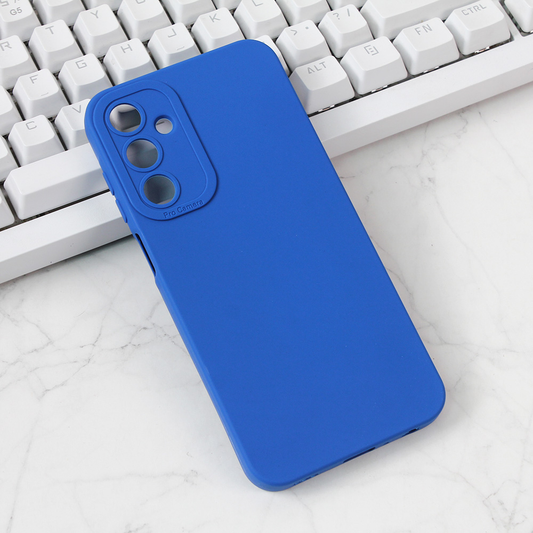 Torbica Silikon Pro Camera za Samsung A256B Galaxy A25 plava