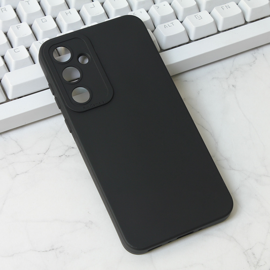 Torbica Silikon Pro Camera za Samsung A356B Galaxy A35 5G crna