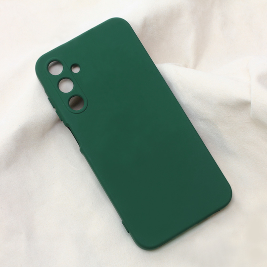 Torbica Teracell Soft Velvet za Samsung A256B Galaxy A25 5G tamno zelena