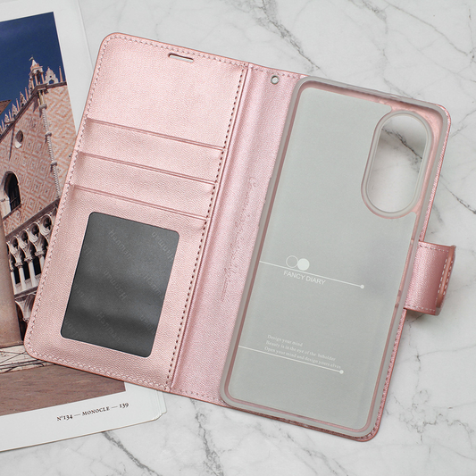 Torbica Hanman Canvas ORG za Oppo A98 roze
