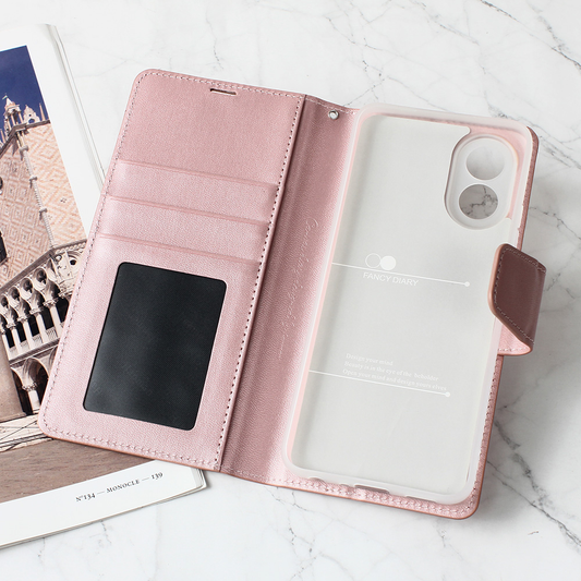 Torbica Hanman Canvas ORG za Oppo A38 4G roze