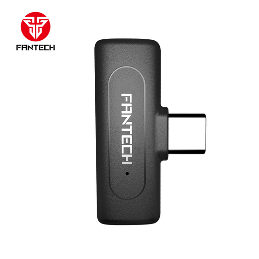 Mikrofon Wireless Fantech Lavalier Leviosa Air WMV11C (Single Mic) Type C crni