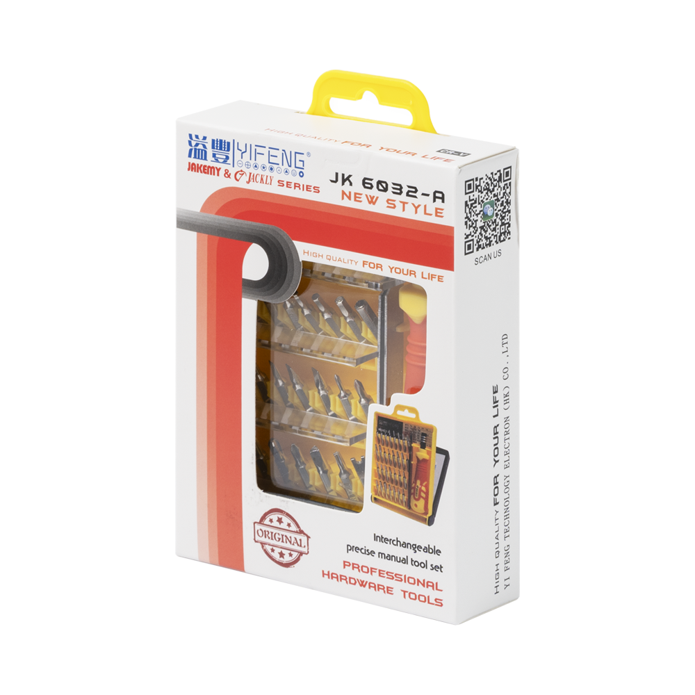 Set srafcigera JAKEMY JK-6032B, 33 u 1