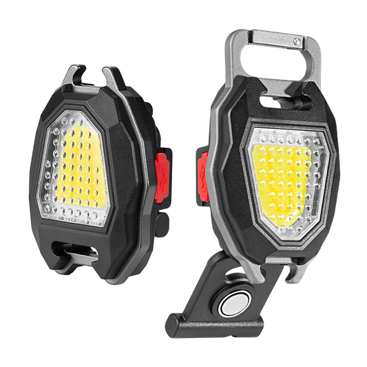 LED lampa privezak, otvarac za flase sa upaljacem, crna
